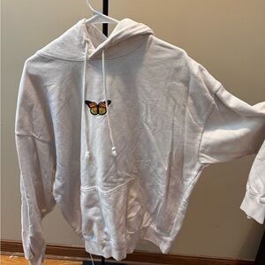 Brandy Melville White Hoodie